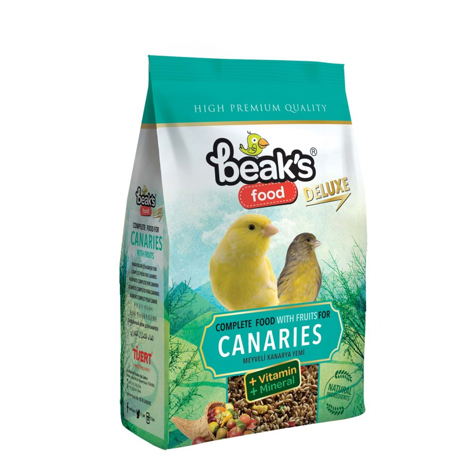 Beaks Meyveli Kanarya Yemi 400 Gr