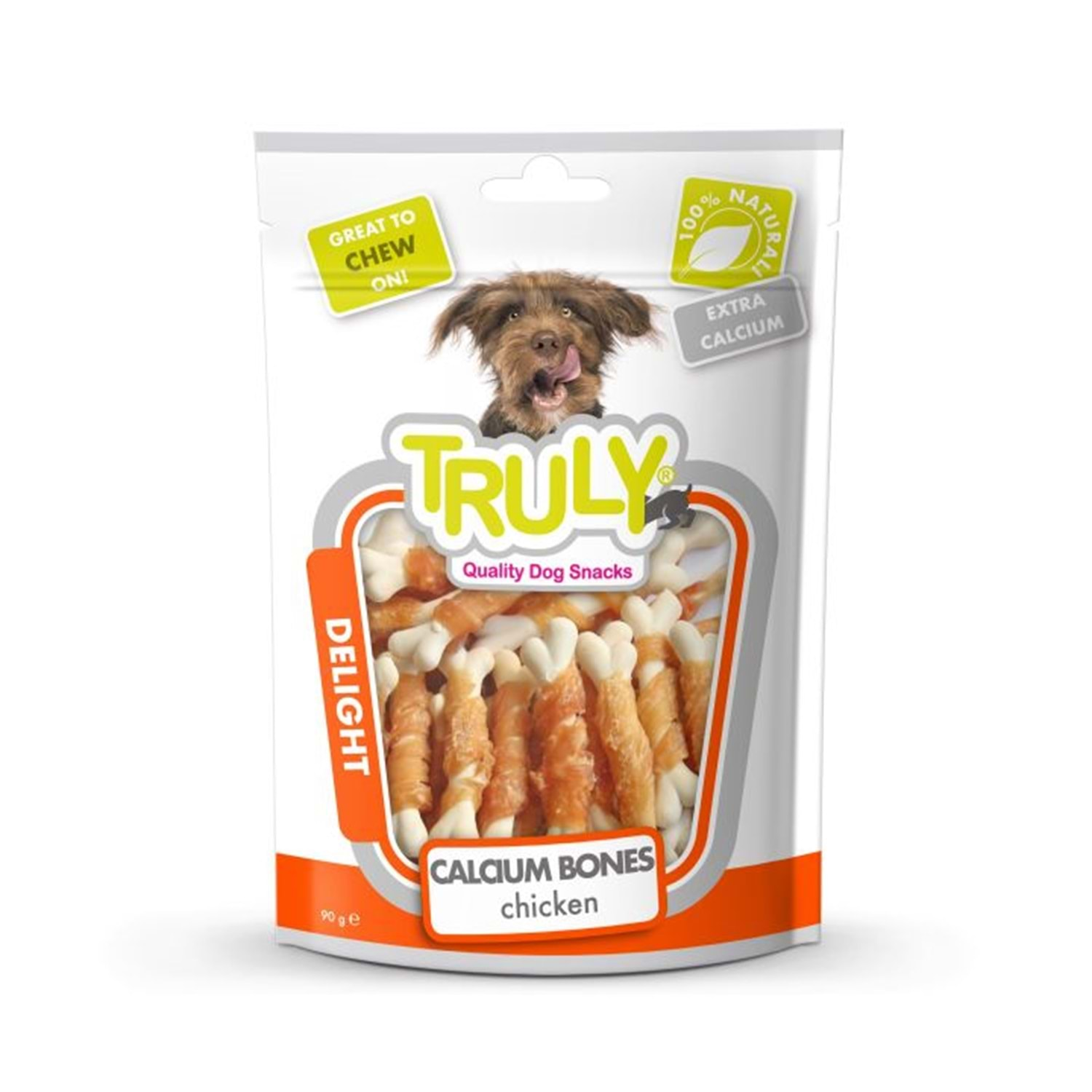 Truly Köpek Ödülü Kemik Tavuk Sargı 90Gr