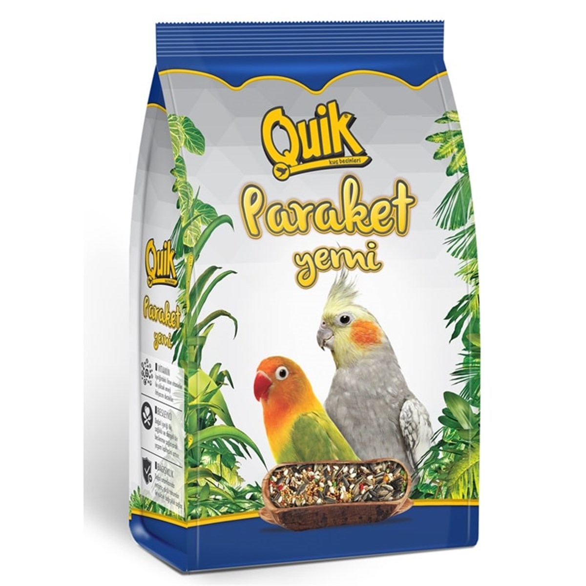 Quik Paraket Yemi 750 Gr