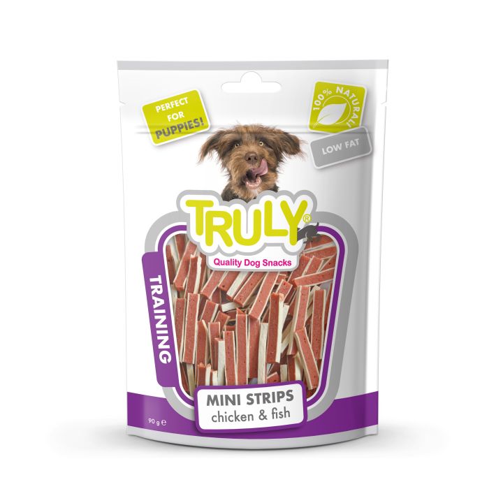 Truly Training Tavuklu ve Balıklı Yavru Köpek Ödül Maması 90gr