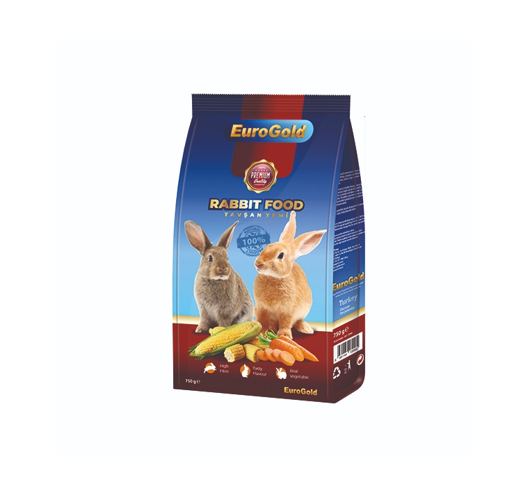 EUROGOLD PREMİUM TAVŞAN YEMİ 750GR