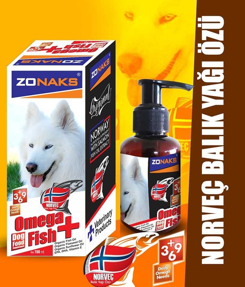 Yetkili Satıcı - Zonaks Norveç Köpek Balık Yağı Omega Fish 100 ml