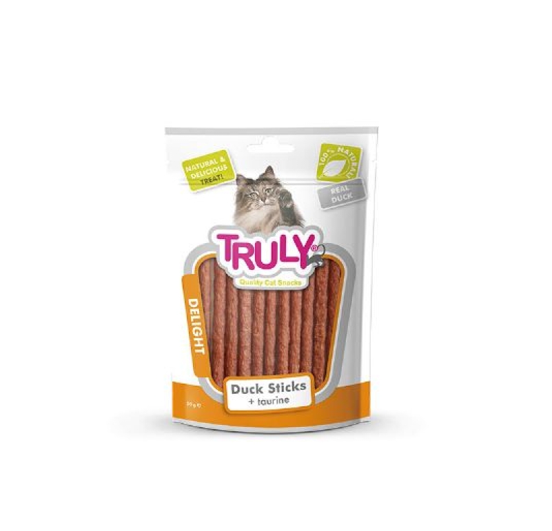 Truly Delight Ördekli Taurinli Kedi Ödül Çubuğu 50gr