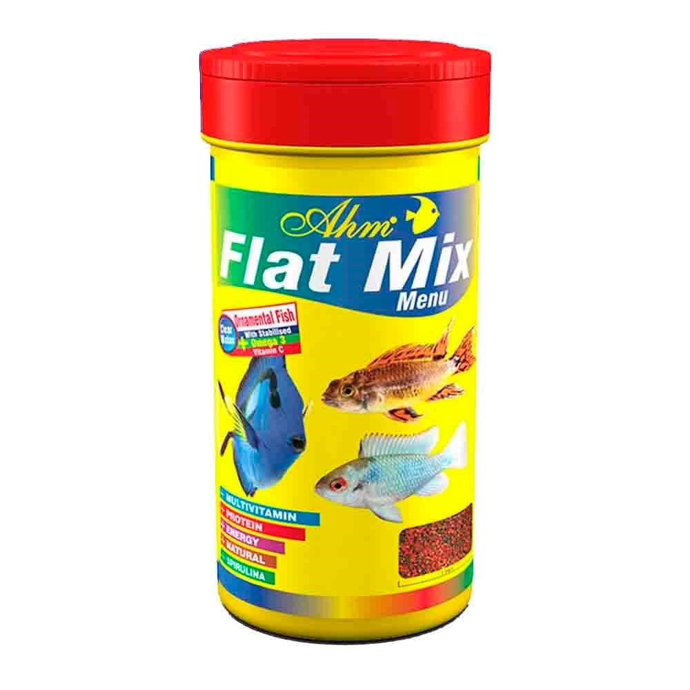 AHM Flat Mix Menu Balık Yemi 100 ml