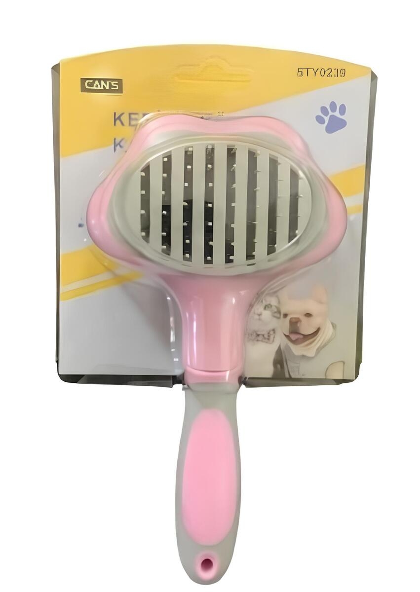 Premium Kedi ve Köpek Tüy Tarama Fırçası 17 cm - Farklı Renklerde