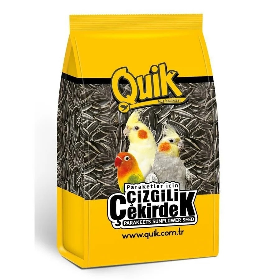 Quik Çizgili Paraket Çekirdeği 500 gr