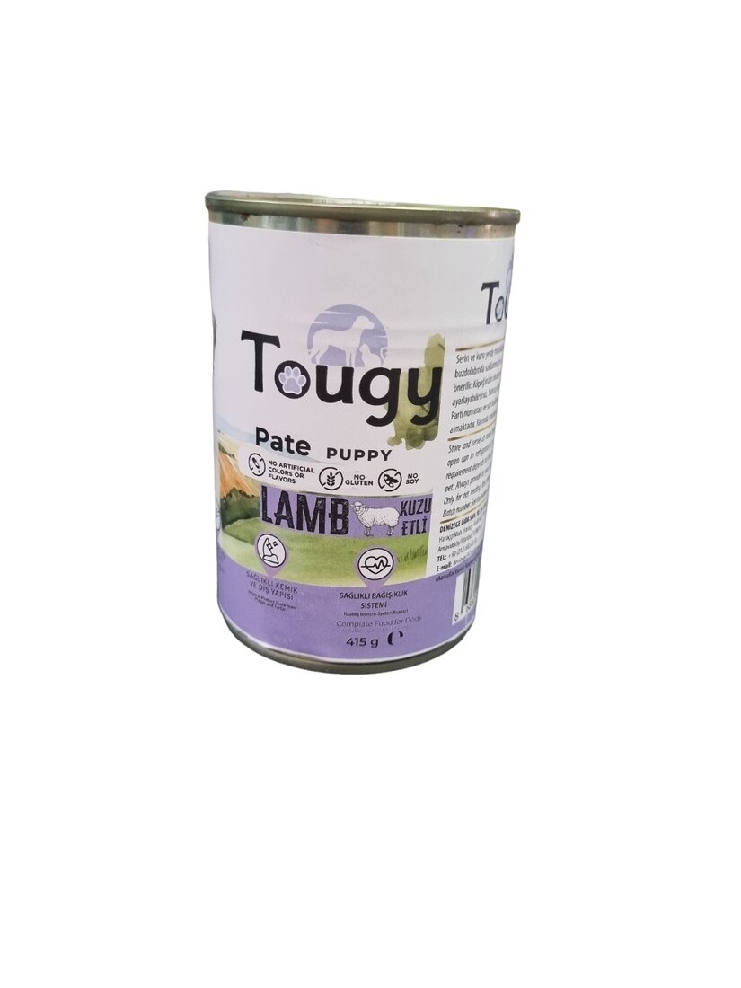 Tougy Kuzu Etli Yavru Köpek Konserve 400 GR