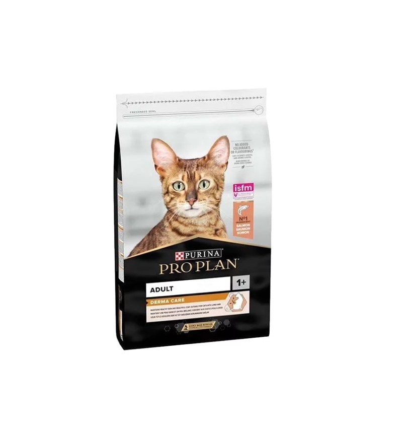 Pro Plan Derma Care Somonlu Tüy Yumağı Önleyici Yetişkin Kedi Maması 1,5kg (elegant)