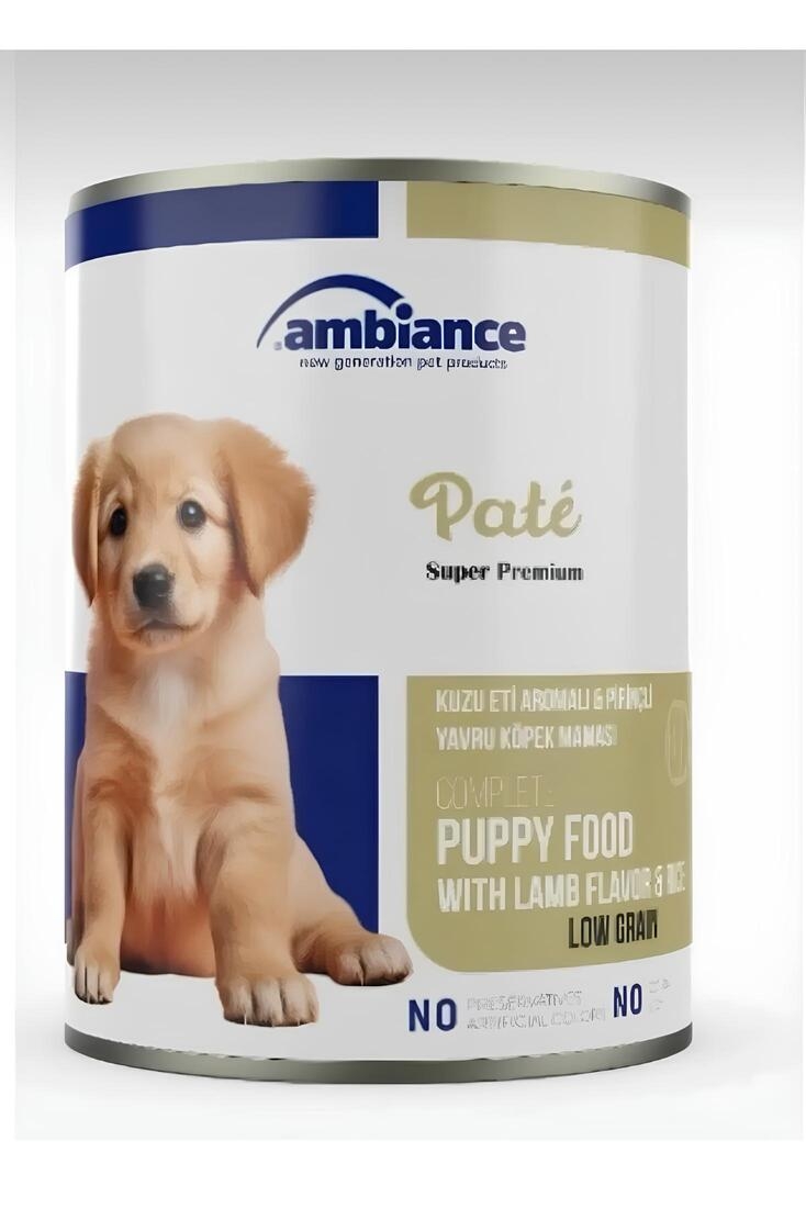 Ambiance Yavru Köpek Konserve Kuzu Etli Ezme 400 gr