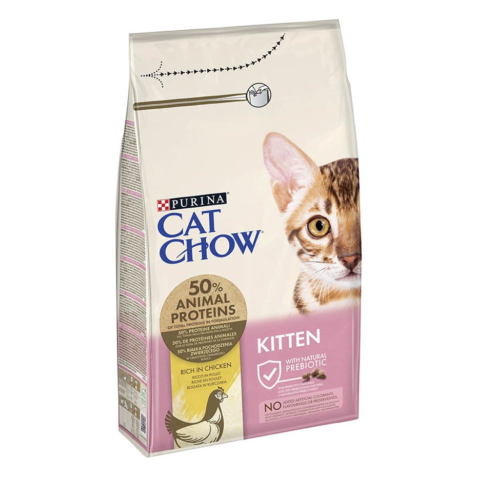 Purina Cat Chow Kitten Tavuklu Yavru Kedi Maması 1,5kg