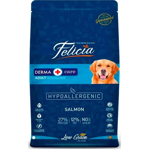 Felicia Somonlu Köpek Maması Az Tahıllı 3 Kg