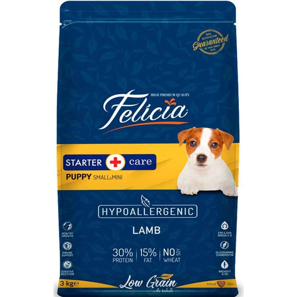 Felicia Yavru Köpek Maması Kuzulu S/M Az Tahıllı 3 Kg