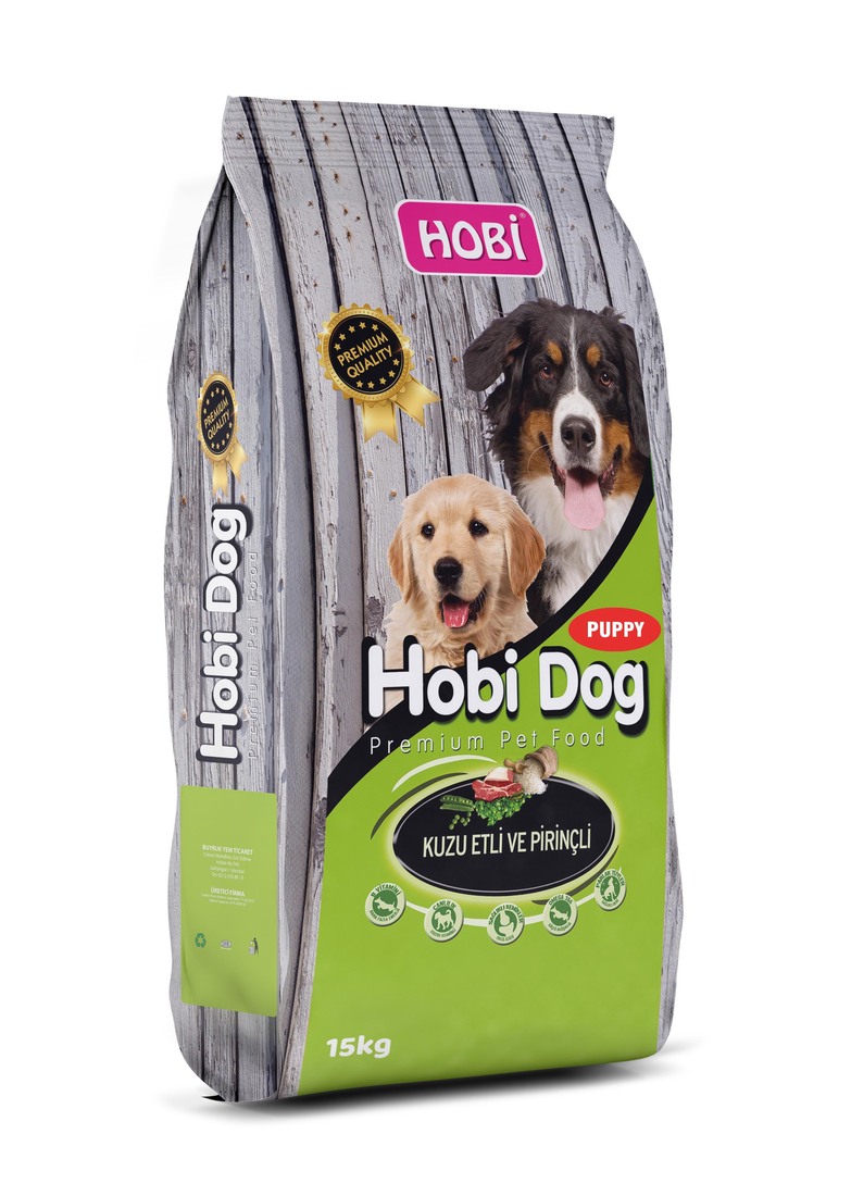 Hobidog Kuzu Etli Yavru Köpek Maması 15kg