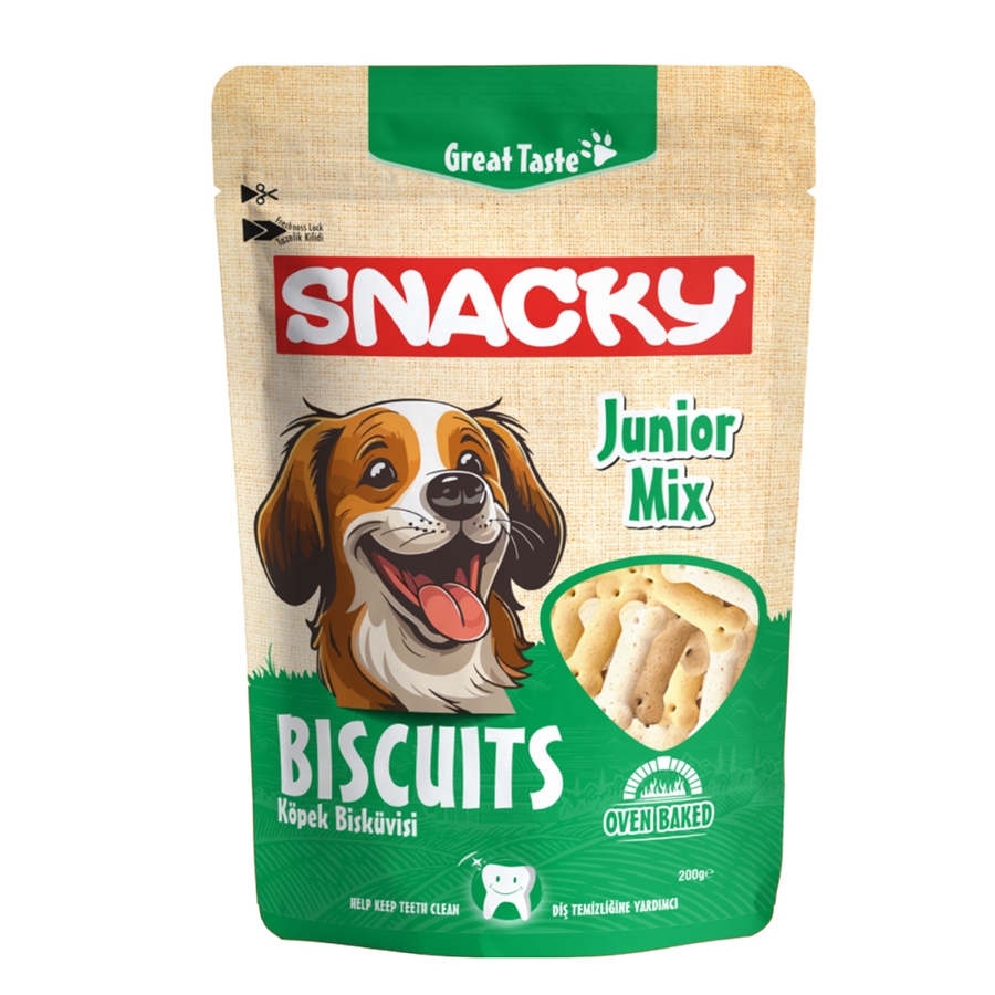 Snacky Mix Köpek Ödül Bisküvisi 200 Gr