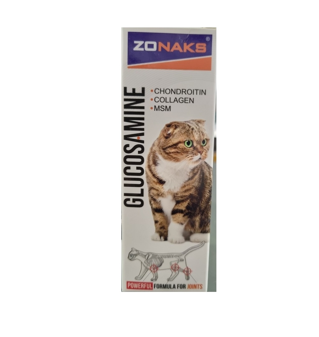 Yetkili Satıcı - Zonaks Glucosamine Kedi Eklem Besin Takviyesi 50 ML