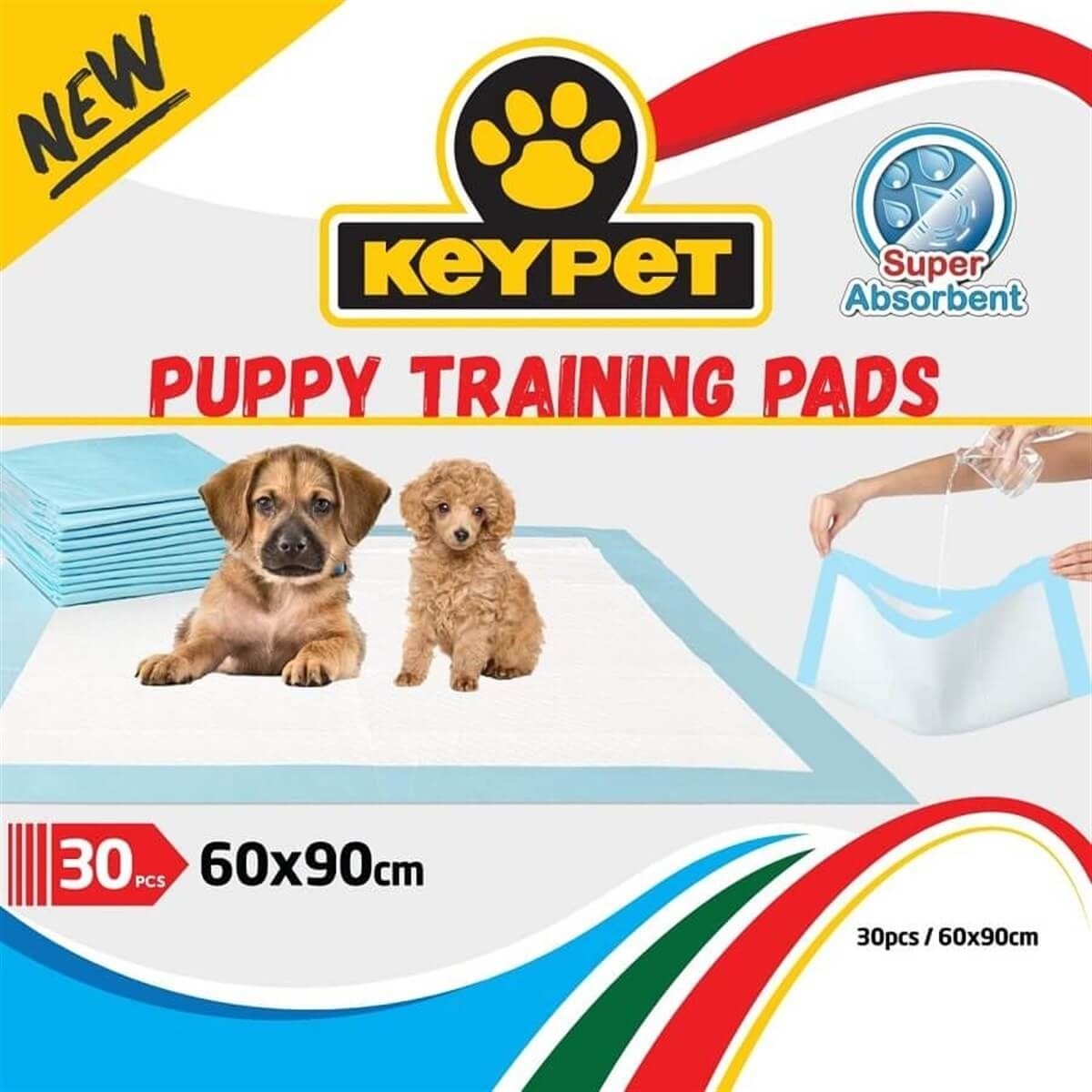 Keypet Köpek Çiş Eğitim Pedi 60x90 cm 30 adet