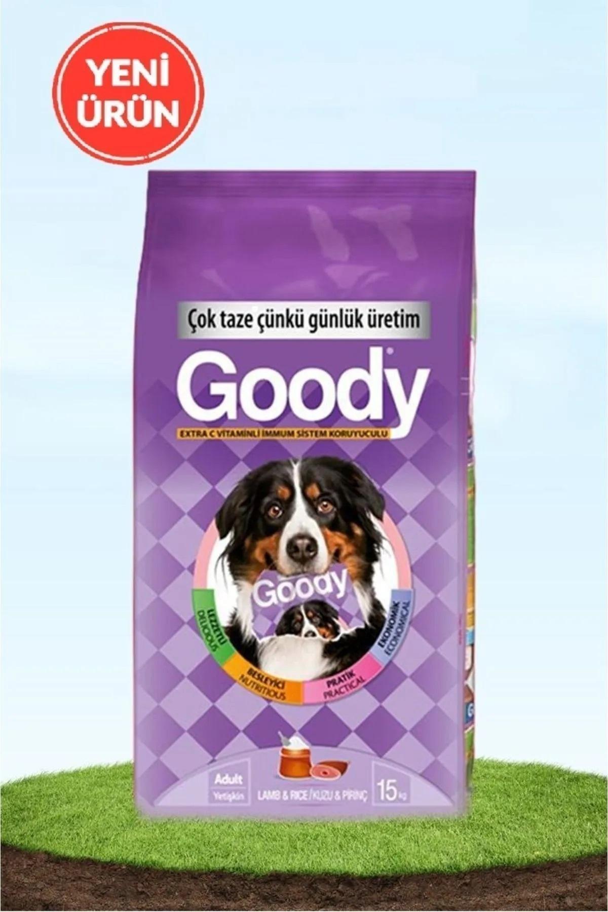 Goody C Vitaminli Kuzu Etli & Pirinçli Yetişkin Köpek Maması 15 Kg