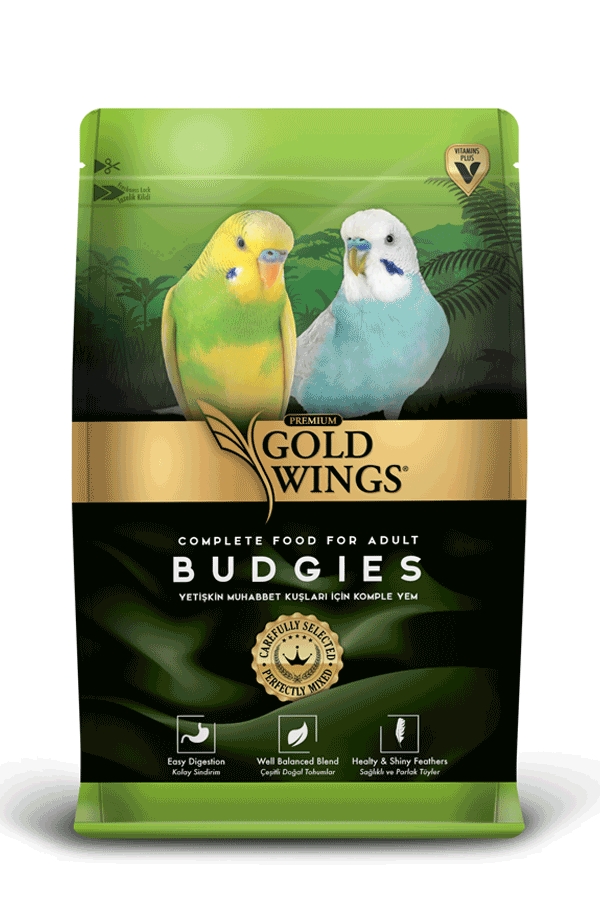 Gold Wings Premium Muhabbet Yemi 1 Kg