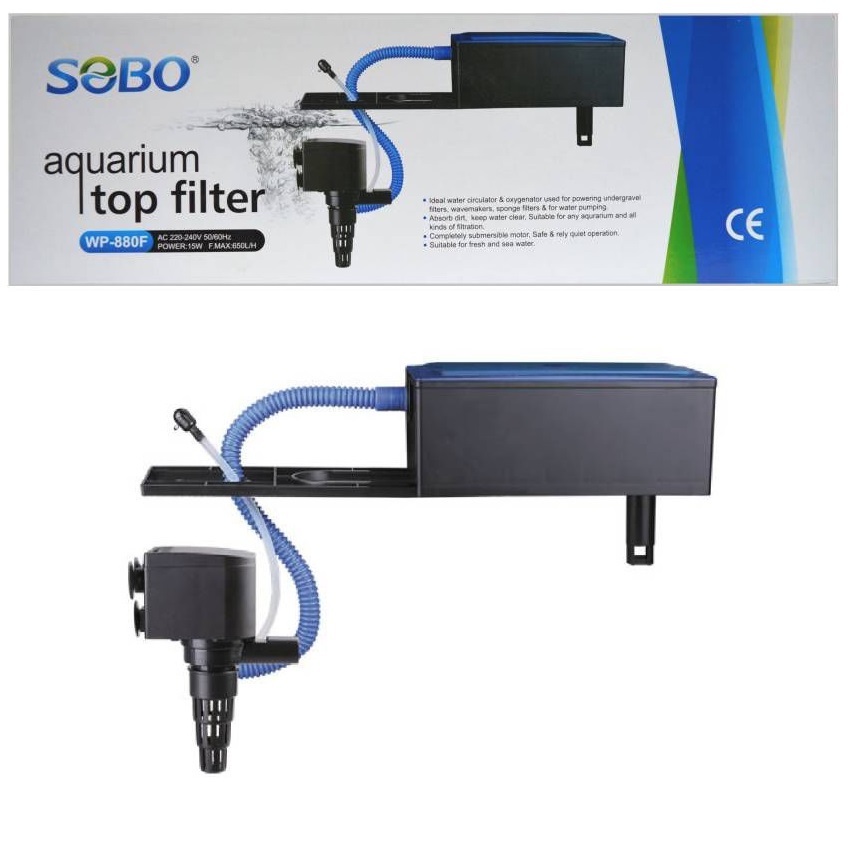 SOBO WP-880F TEPE FİLTRE 650L / 15W