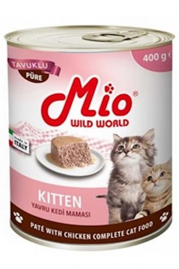 Mio Kitten Püre Tavuklu Kedi Konservesi 400 Gr