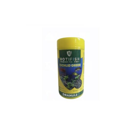 ROTIFİSH CİCHLİD GREEN GRANULE SMALL 1 MM 100 ML 40GR