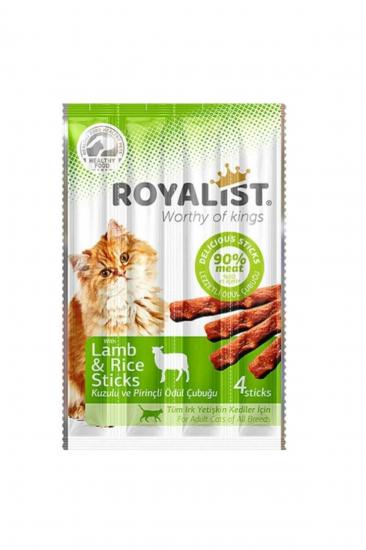 Royalist Kuzulu ve Pirinçli Kedi Ödül Çubuğu 20gr (4’lü)