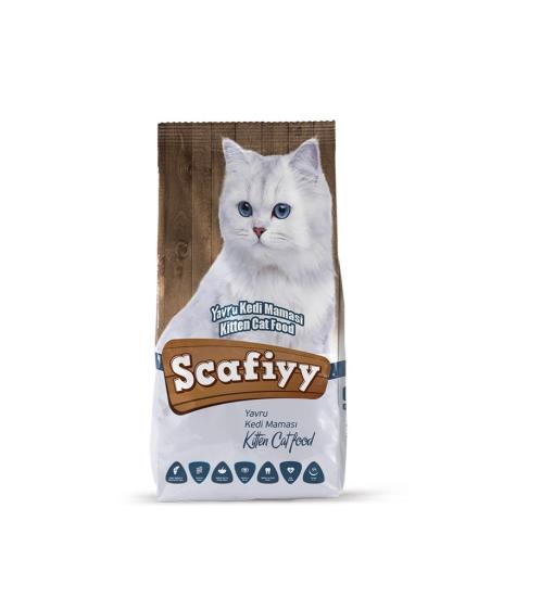 Scafiyy Kitten Tavuklu Yavru Kedi Maması 12 kg