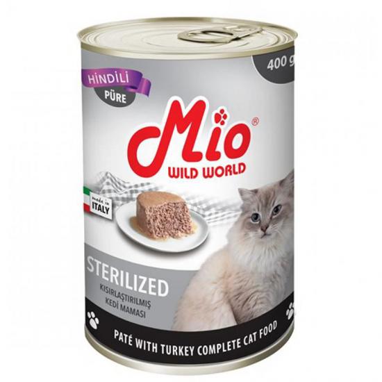 Mio Kedi Konservesi Sterilised HİNDİLİ 400 gr