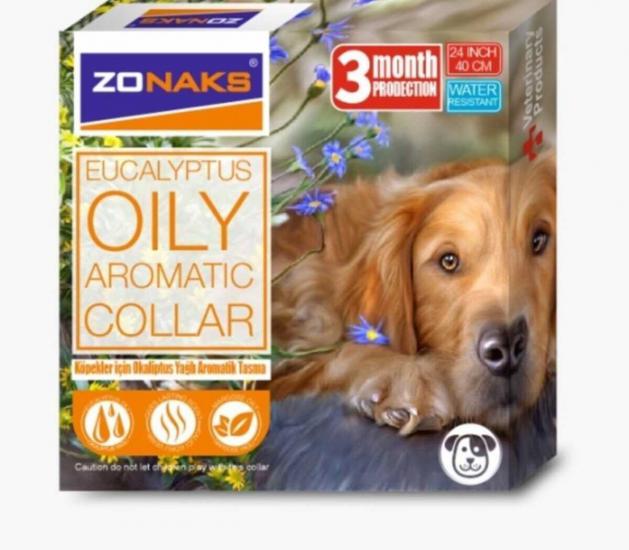 Zonaks Köpekler İçin Okaliptus Aromatik Tasma