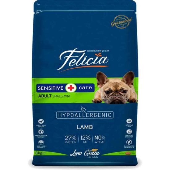 Felicia Köpek Maması Kuzulu S/M Az Tahıllı 3 kg