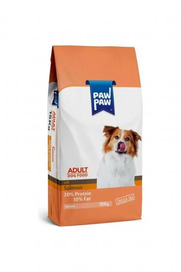 PAW PAW YETİŞKİN KÖPEK MAMASI SOMONLU 15 KG