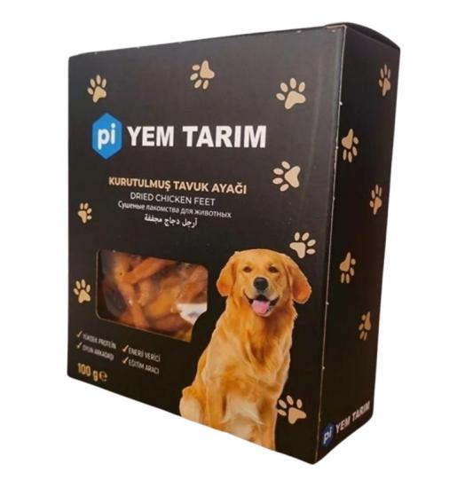 Kurutulmuş Tavuk Ayağı Köpek Ödülü 100 gr