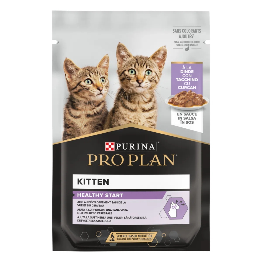 Pro Plan Hindi Etli Yavru Kedi Yaş Maması 85gr