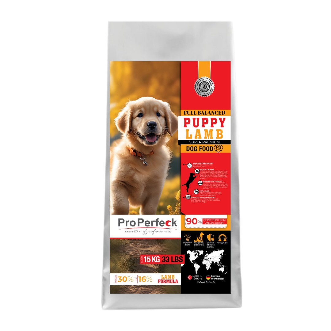 Pro Perfeck Süper Premium Kuzulu Yavru Köpek Maması 15 Kg