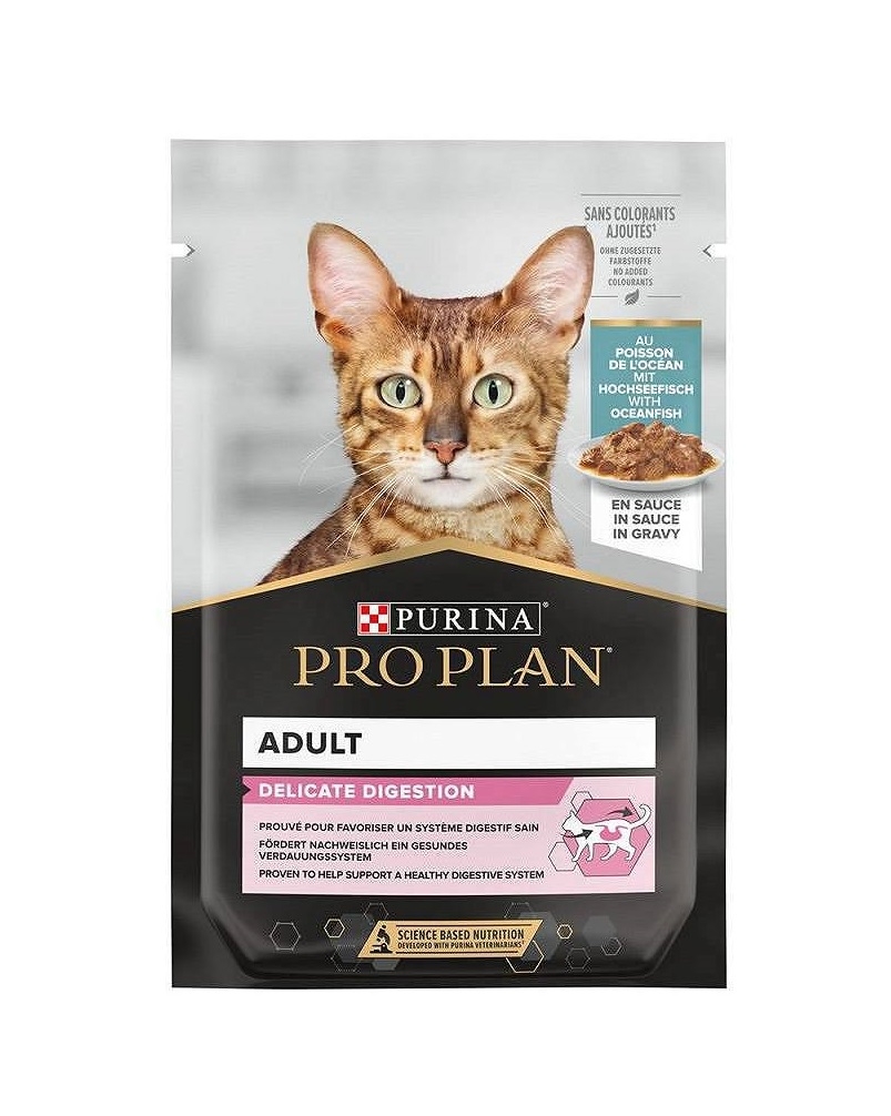 Pro Plan Okyanus Balıklı Yetişkin Kedi Yaş Maması 85gr