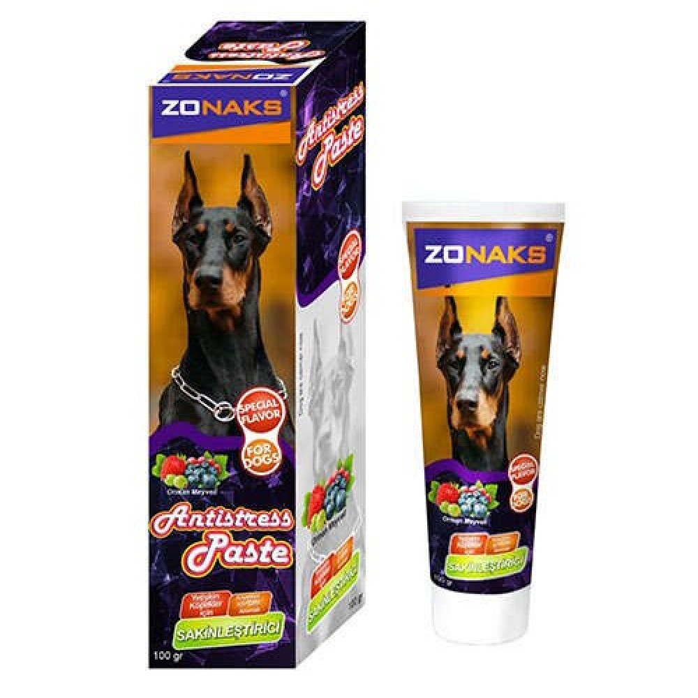 Yetkili Satıcı - Zonaks Köpek Antistress Sakinleştirici Malt Macun 100 gr